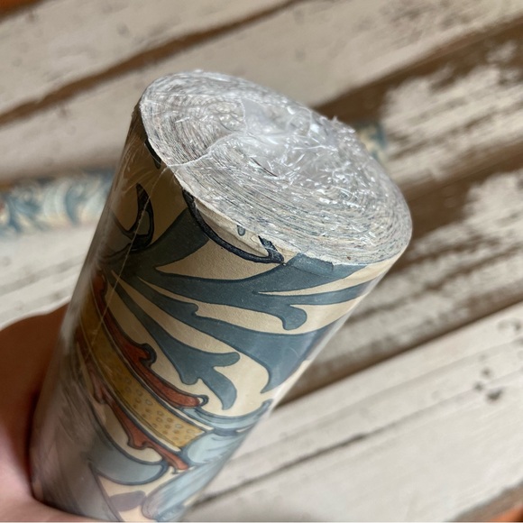 NEW (2 Rolls) Morris & Co. Golden Lily Wallpaper - Picture 6 of 11